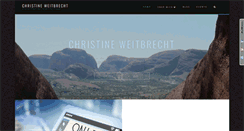 Desktop Screenshot of christineweitbrecht.com