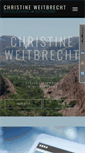 Mobile Screenshot of christineweitbrecht.com